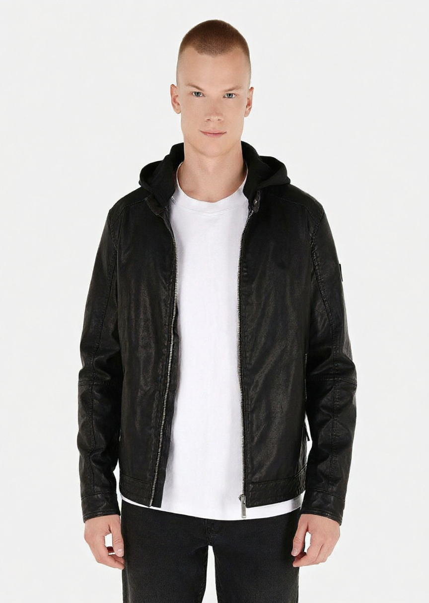 veste noire slim fit Colin's
