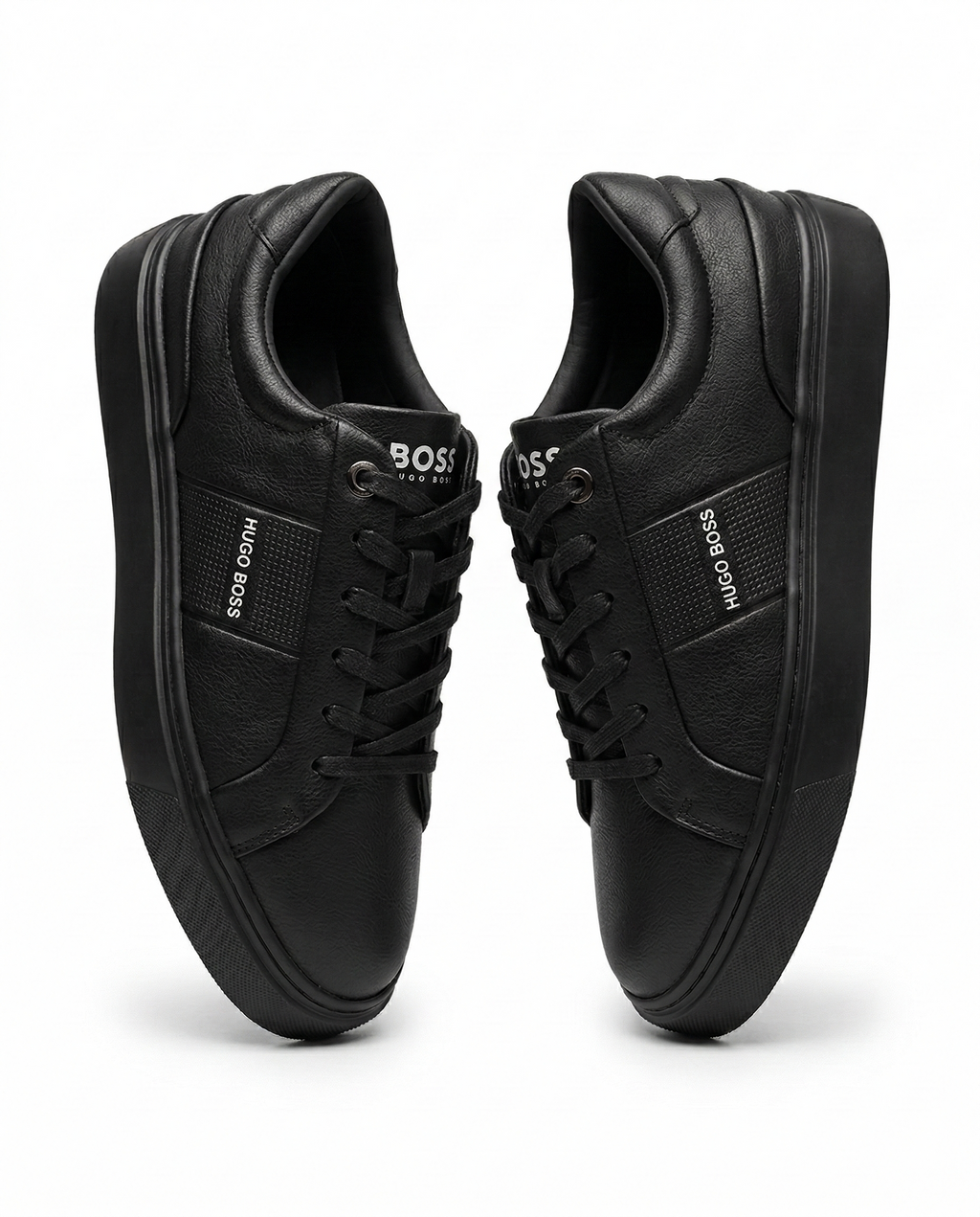 Baskets basses noires BOSS