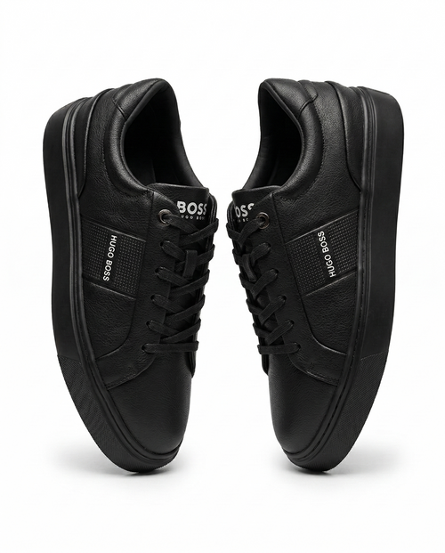 Baskets basses noires BOSS